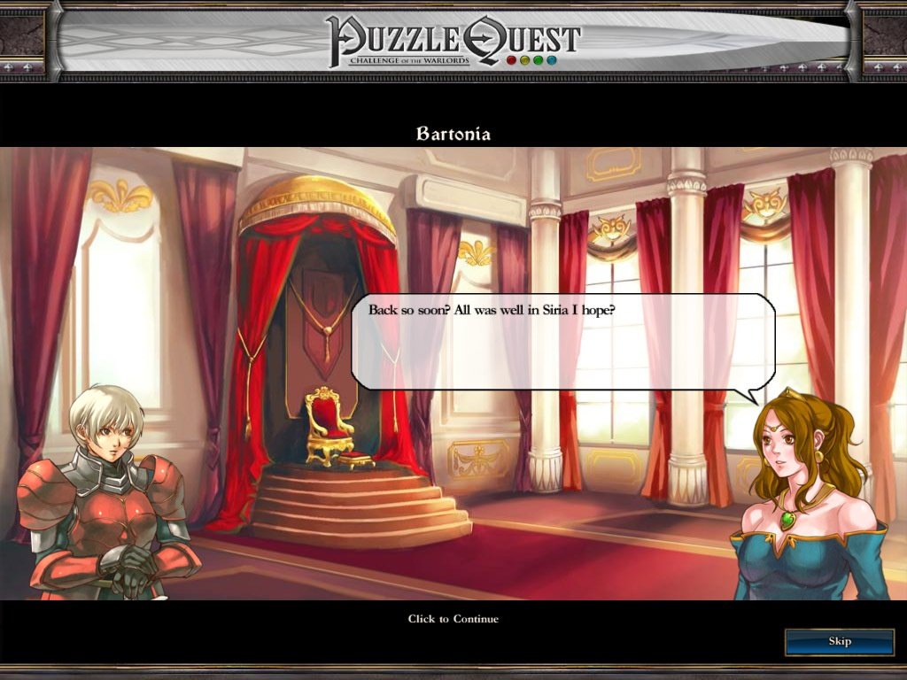 Puzzle Quest: Challenge of the Warlords (vue 3)